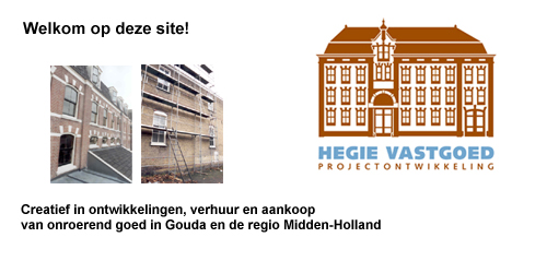 Creatief in ontwikkelingen, verhuur en aankoop van onroerend goed in Gouda en de regio Midden-Holland.